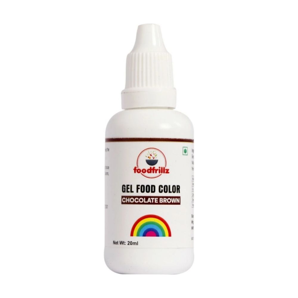 Chocolate Brown Food Gel Colour,20 ml