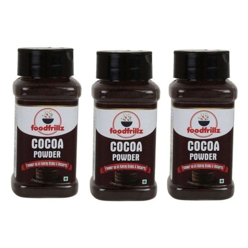 Cocoa Powder, (60g x 3) Combo Pack