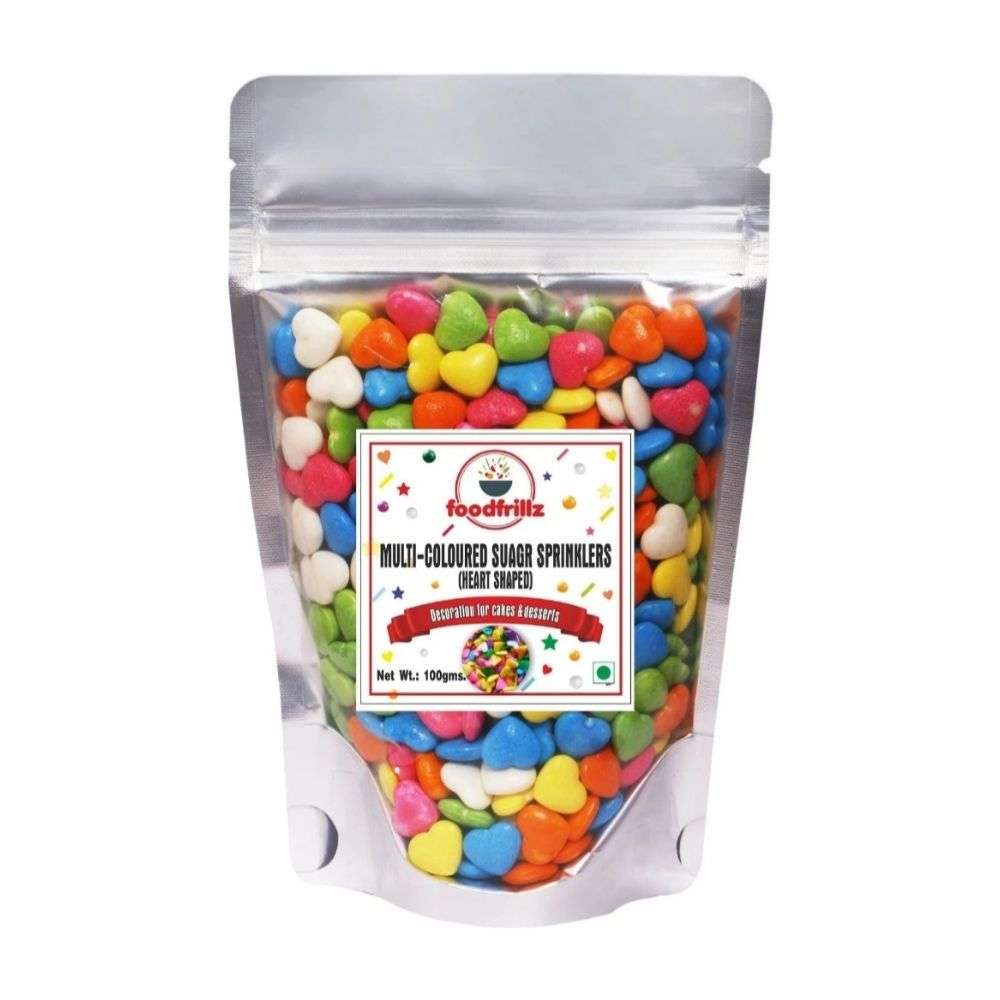 Heart Shaped Sprinkles for cake decoration