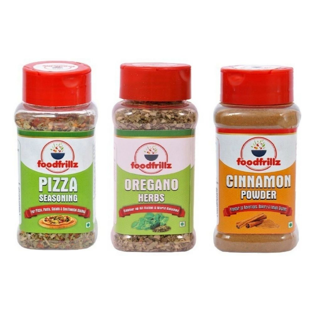 Pizza Seasoning, Oregano and Cinnamon Powder Combo,160 g