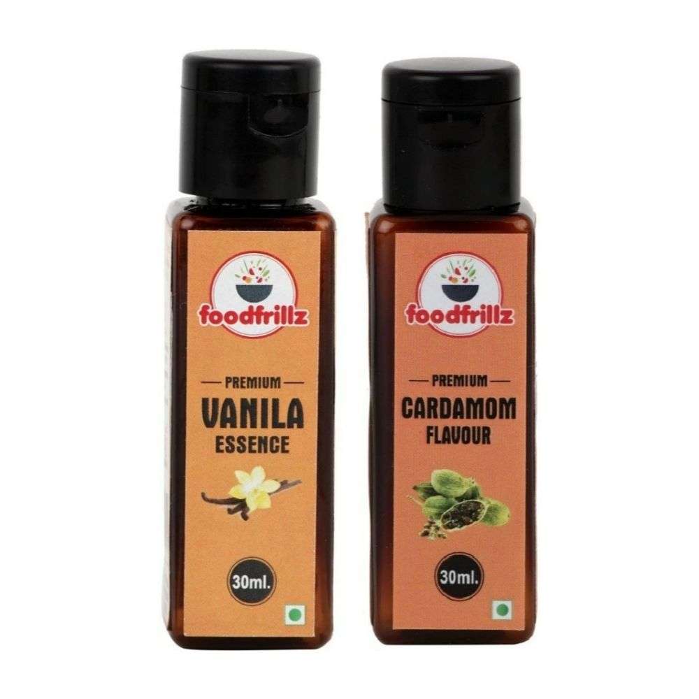 Vanilla & Cardamom Food Essence, 60 ml, Pack of 2