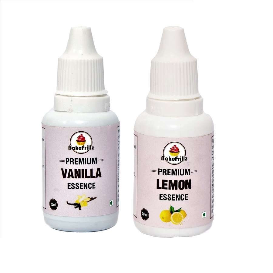vanilla & lemon essence, (20 ml x 3), 40 ml