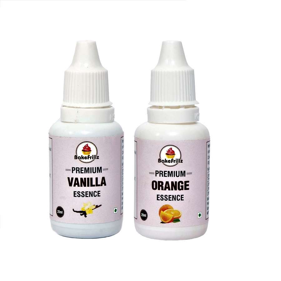 vanilla & orange essence, (20 ml x 2), 40 ml