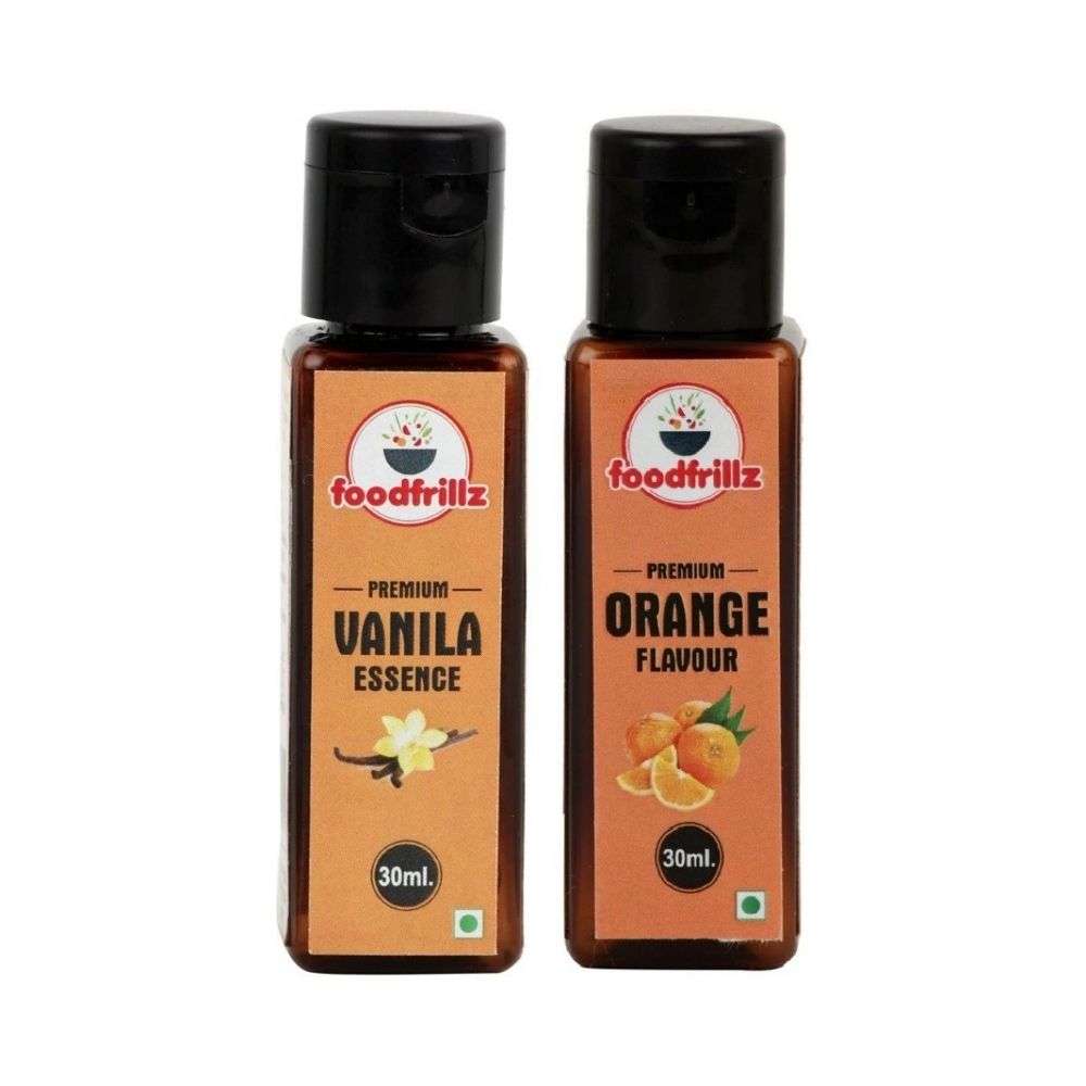 Vanilla & Orange Food Essence, 60 ml, Pack of 2