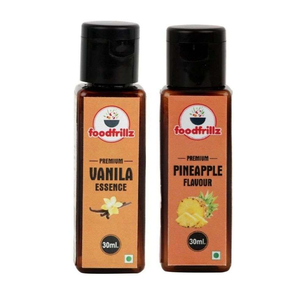 Vanilla & Pineapple Food Essence, 60 ml(30 ml x2)