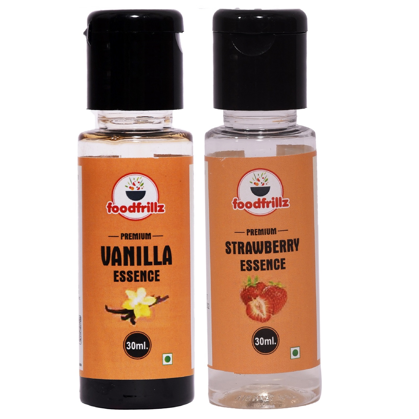 foodfrillz Vanilla & Strawberry Food Essence,30ml x 2