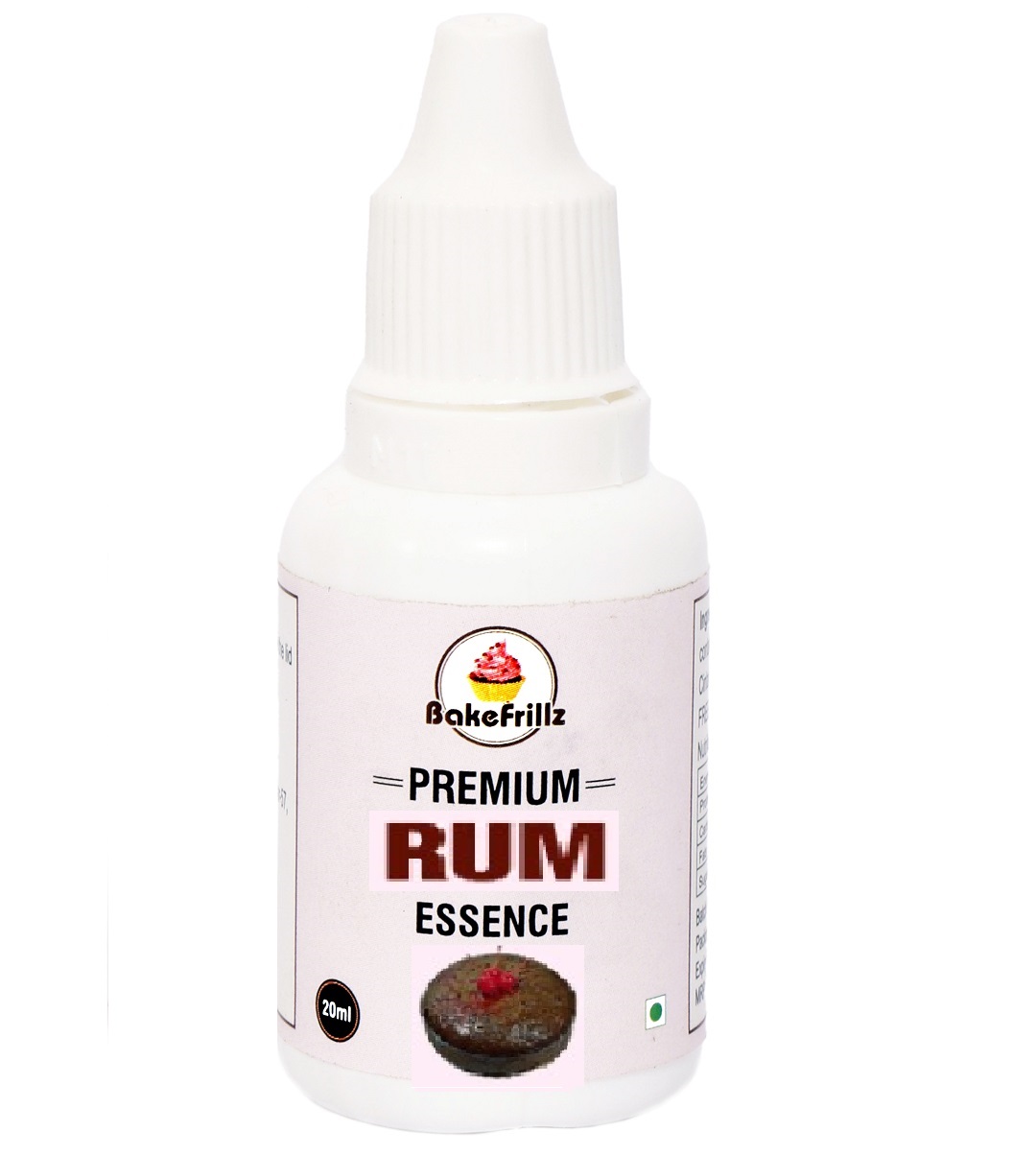 Bakefrillz Rum Food Flavor Essence, 20 ml